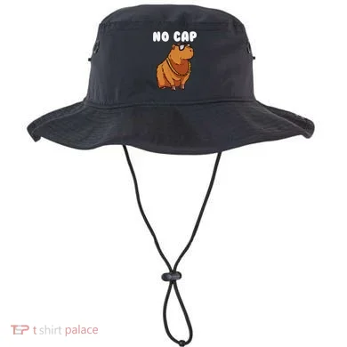 No Cap Funny Capybara Ok I Pull Up Dank Meme Bucket Hat