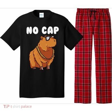 No Cap Funny Capybara Ok I Pull Up Dank Meme Pajama Set