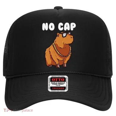 No Cap Funny Capybara Ok I Pull Up Dank Meme Hat