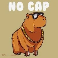 No Cap Funny Capybara Ok I Pull Up Dank Meme Sweatshirt thumb 2