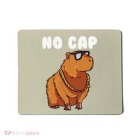 No Cap Funny Capybara Ok I Pull Up Dank Meme Mousepad thumb 0
