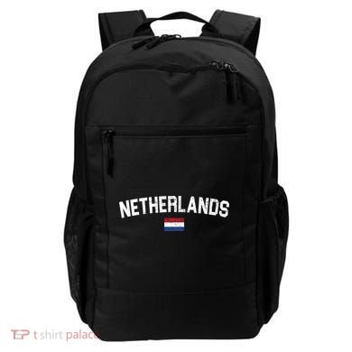 Netherlands Country Flag Logo Backpack