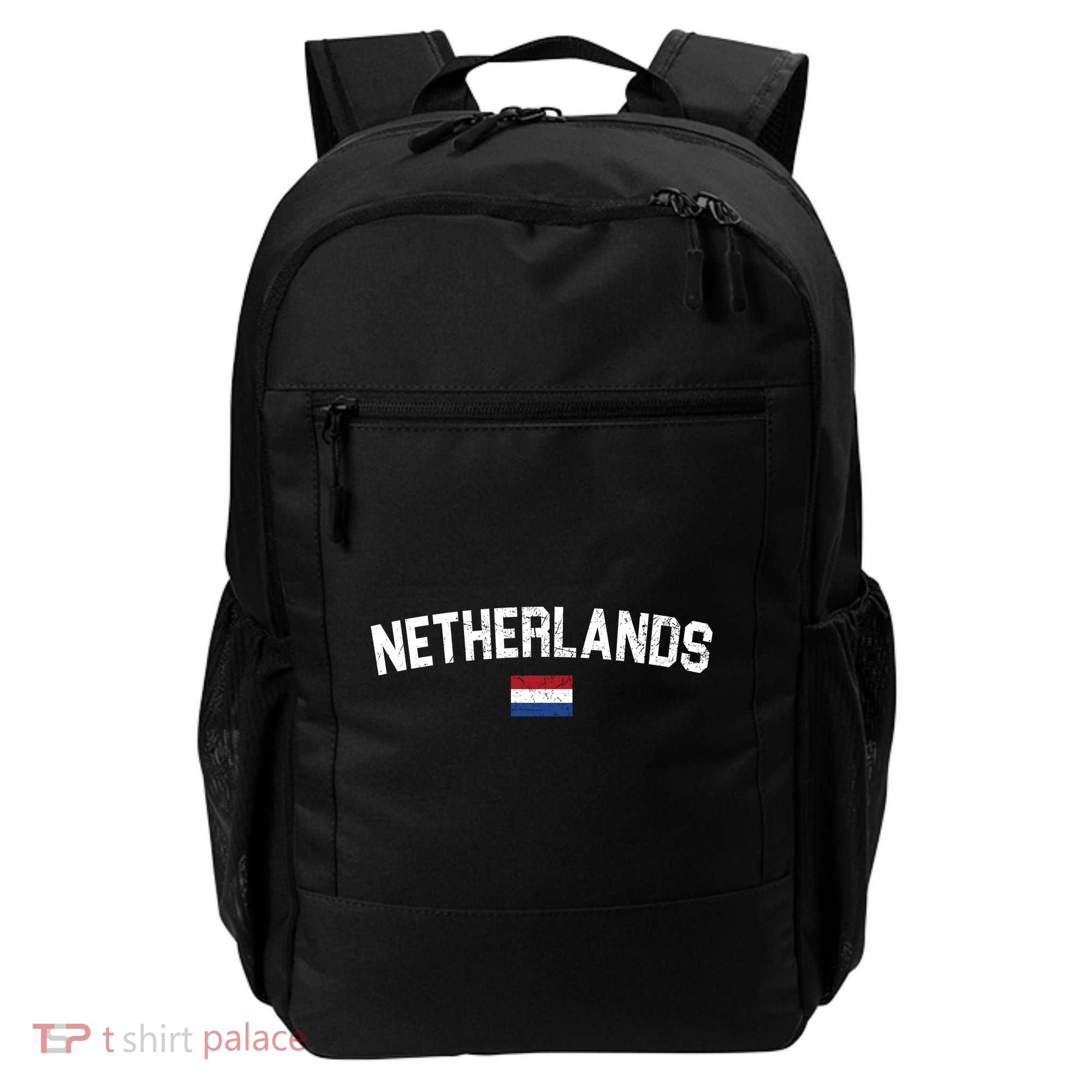 Netherlands Country Flag Logo Backpack