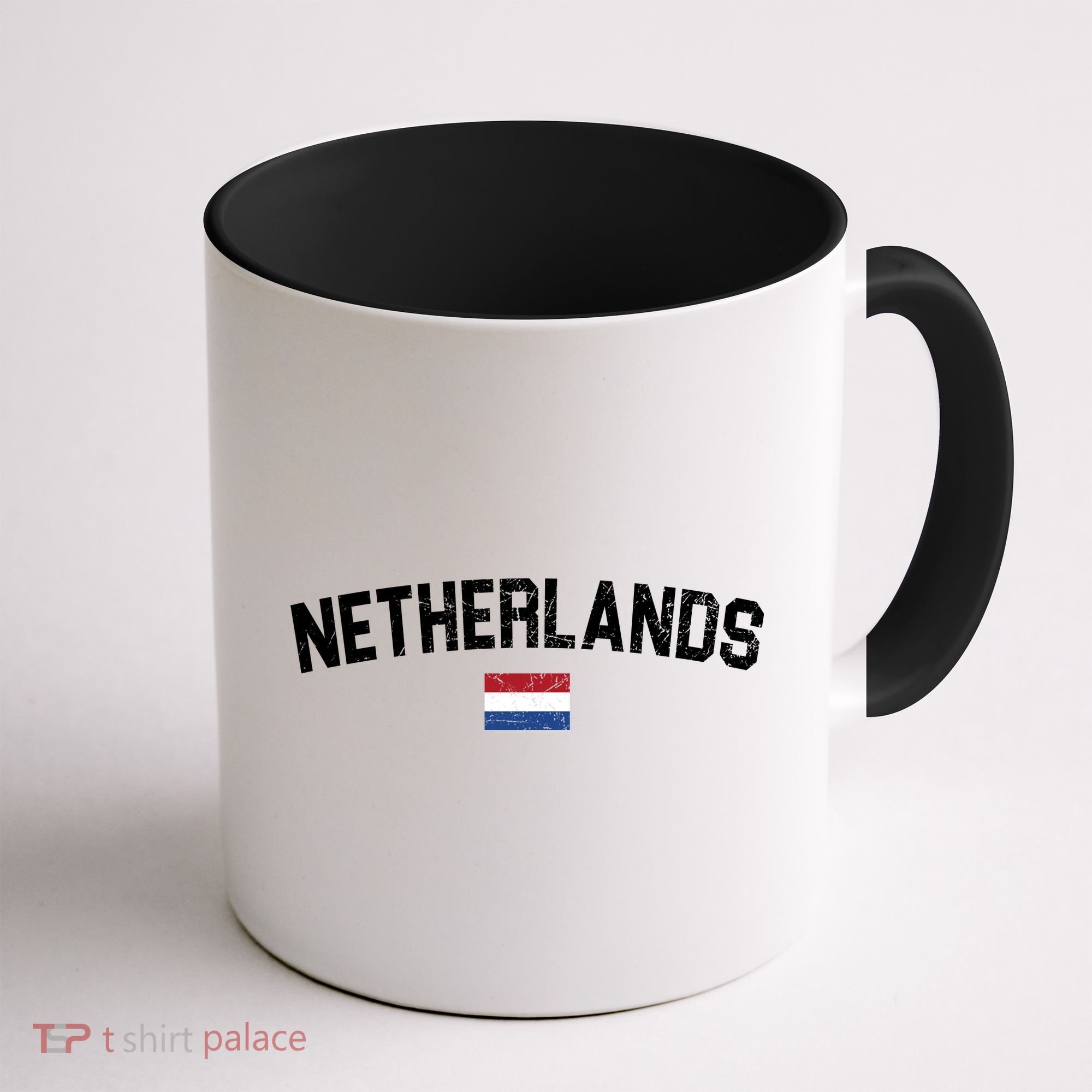 Netherlands Country Flag Logo Coffee Mug