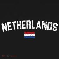Netherlands Country Flag Logo Ornament thumb 1