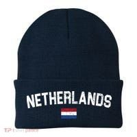 Netherlands Country Flag Logo Beanie thumb 0