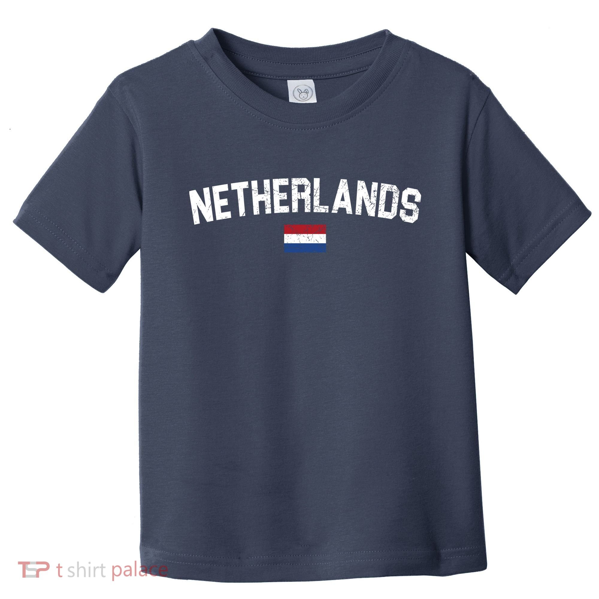 Netherlands Country Flag Logo Toddler T-Shirt
