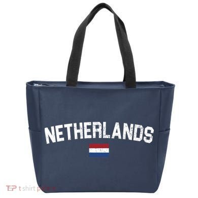 Netherlands Country Flag Logo Tote Bag