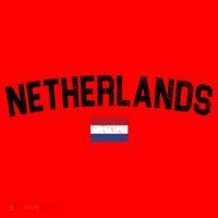 Netherlands Country Flag Logo Santa Hat thumb 1