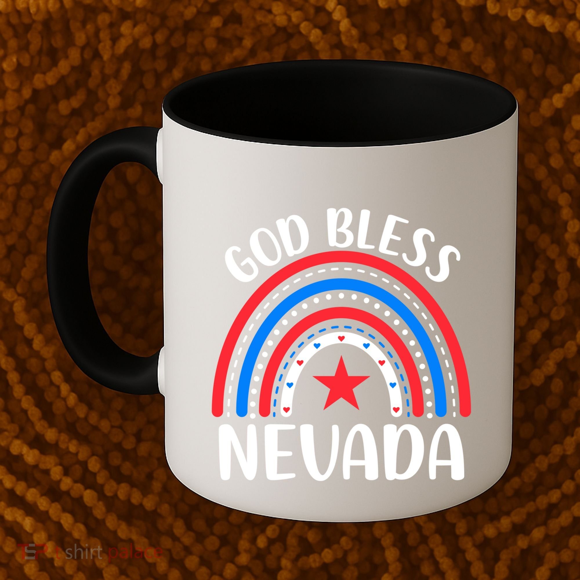 Nevada Cute Gift I Love Nevada Usa Gift Coffee Mug
