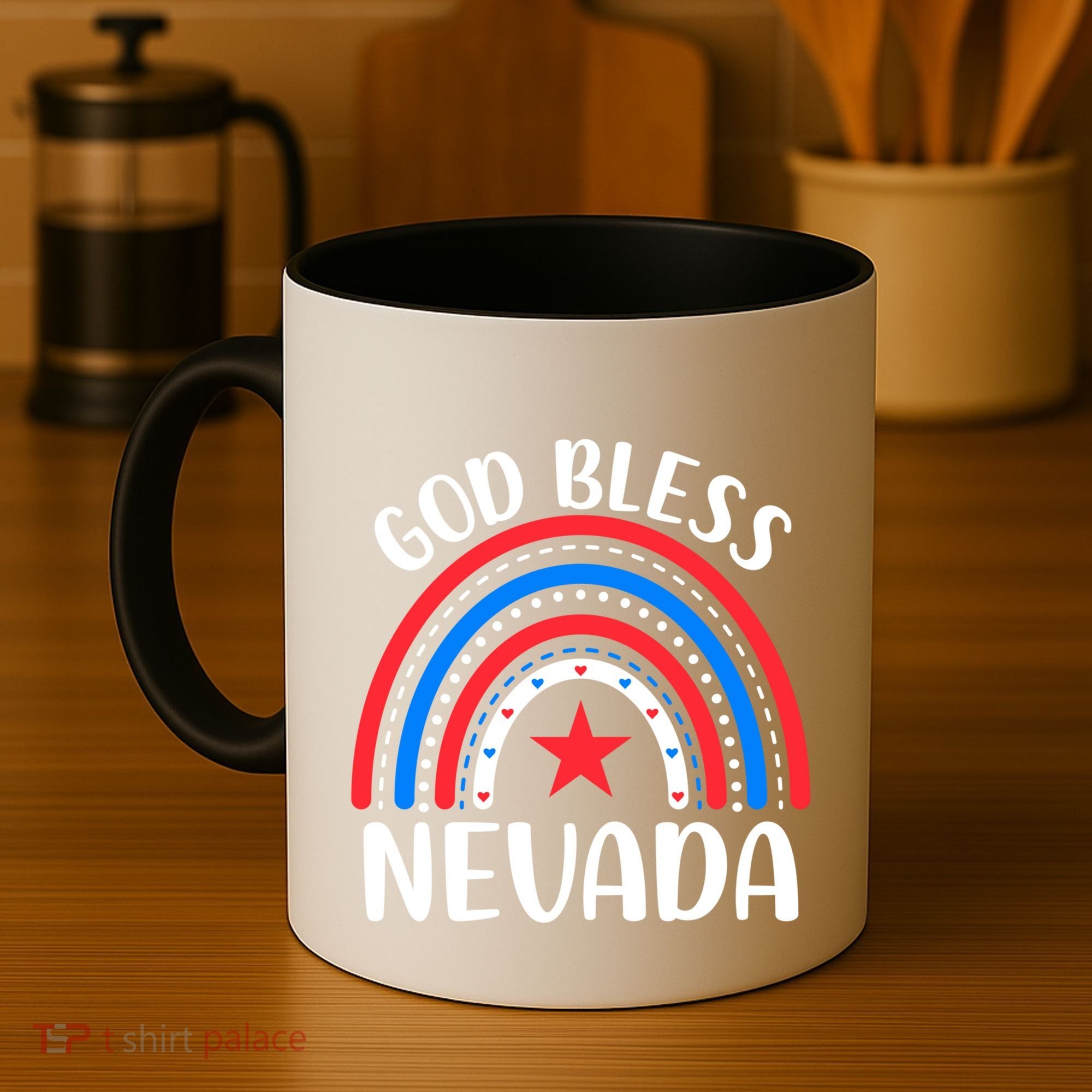 Nevada Cute Gift I Love Nevada Usa Gift Coffee Mug