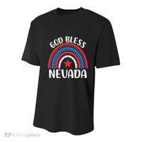 Nevada Cute Gift I Love Nevada Usa Gift Youth Performance Sprint T-Shirt thumb 0