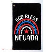 Nevada Cute Gift I Love Nevada Usa Gift Golf Towel thumb 0
