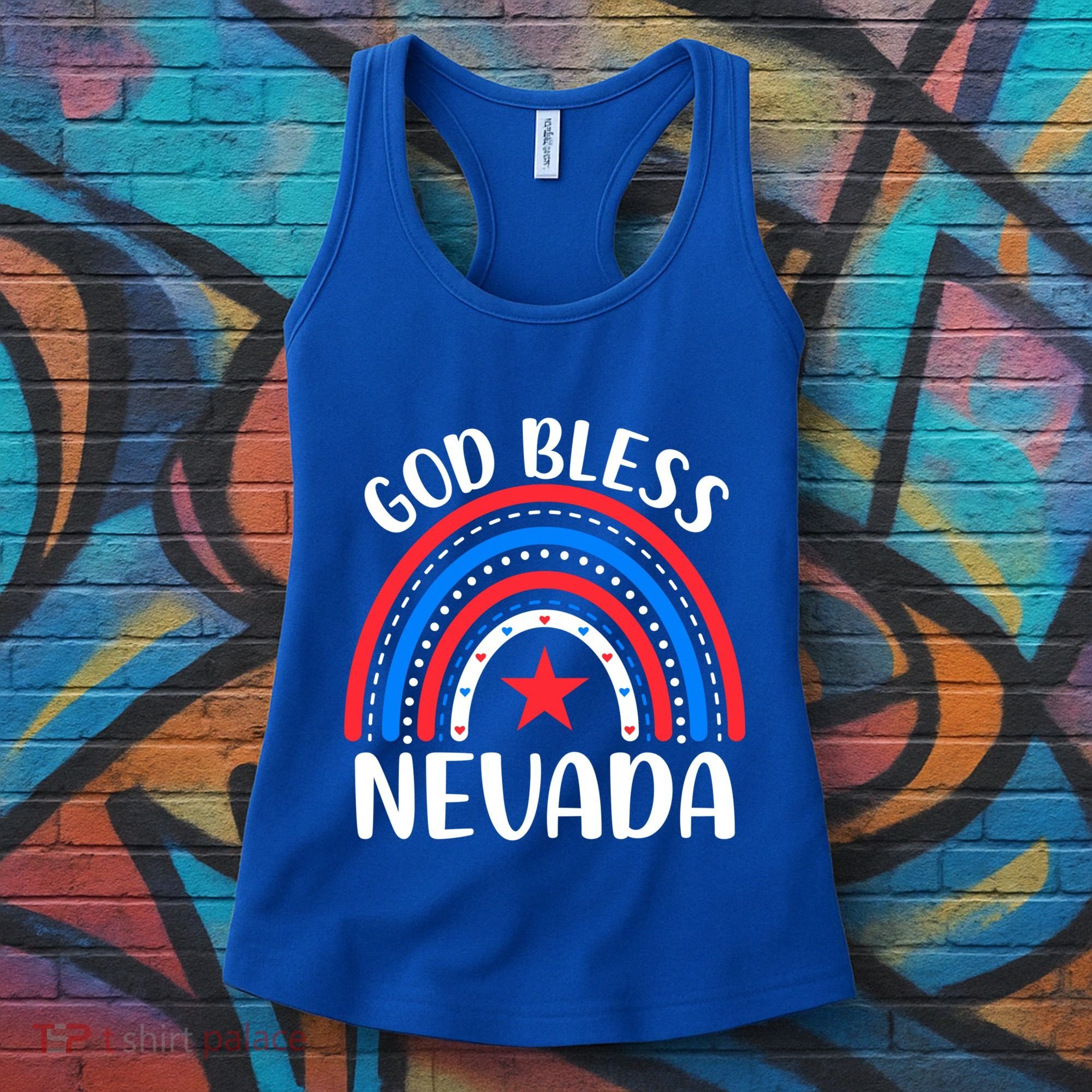 Nevada Cute Gift I Love Nevada Usa Gift Women's Tank Top