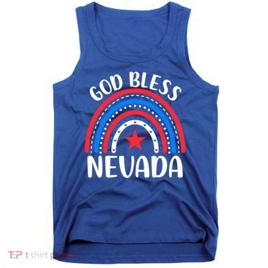 Nevada Cute Gift I Love Nevada Usa Gift Tank Top