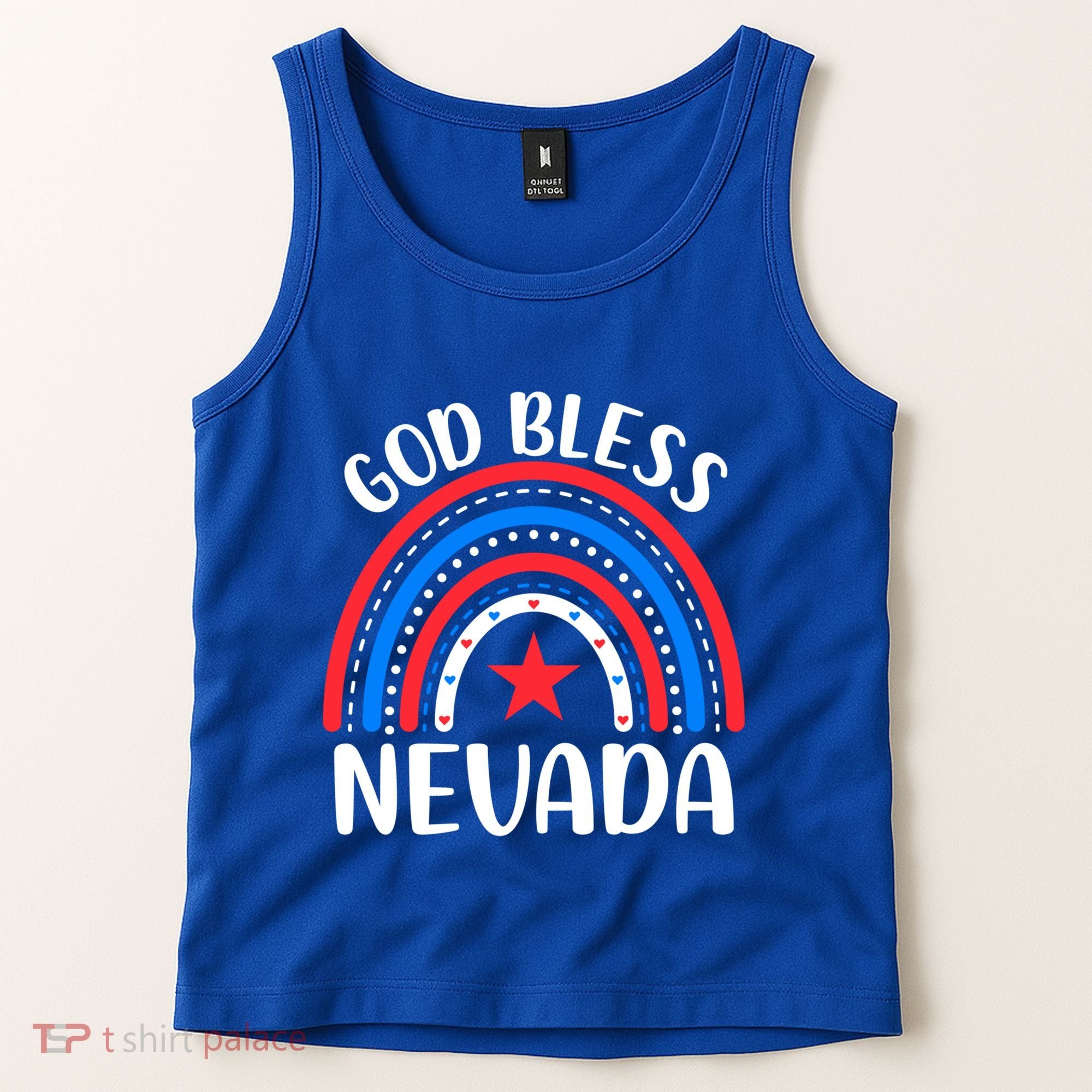 Nevada Cute Gift I Love Nevada Usa Gift Tank Top