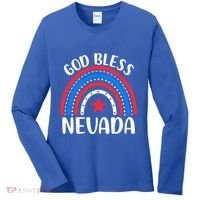 Nevada Cute Gift I Love Nevada Usa Gift Women's Long Sleeve Shirt thumb 0