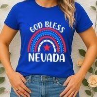 Nevada Cute Gift I Love Nevada Usa Gift Women's T-Shirt thumb 2
