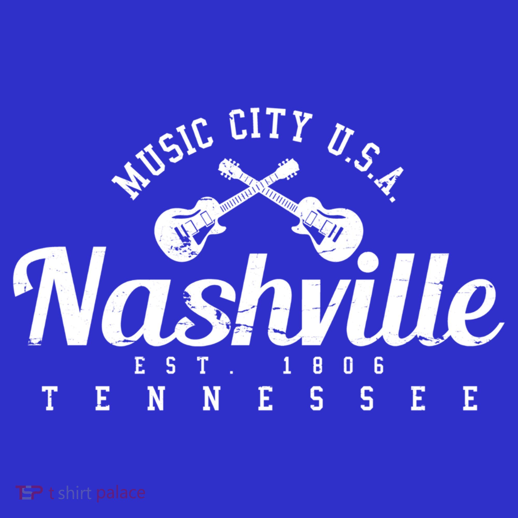 Nashville Cool Gift Cool Gift Country Music City Guitar Gift Cool Gift Women's Tank Top