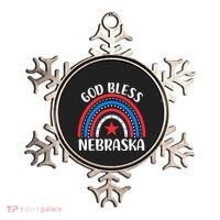 Nebraska Cool Gift I Love Nebraska Usa Gift Ornament thumb 0