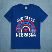 Nebraska Cool Gift I Love Nebraska Usa Gift T-Shirt thumb 5