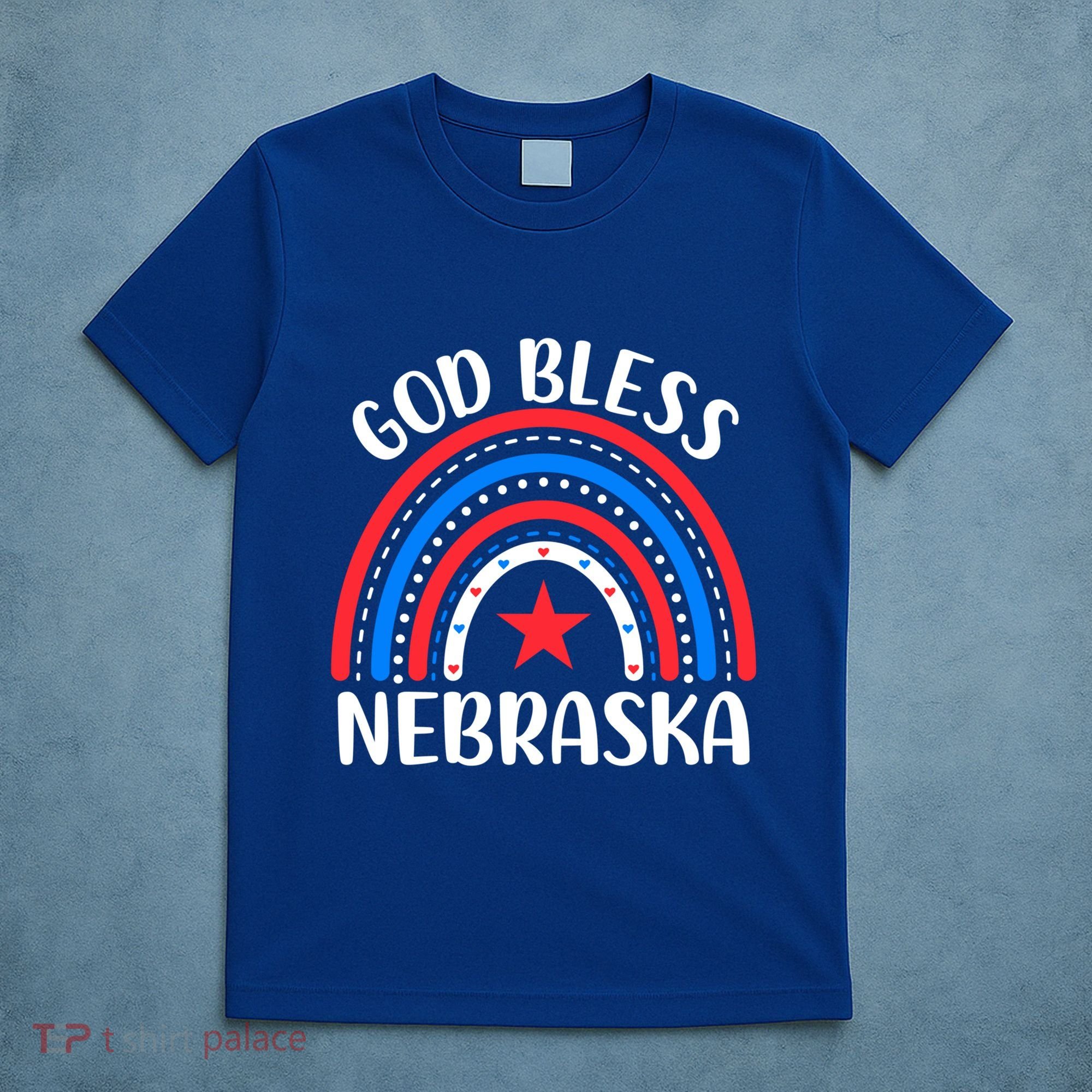 Nebraska Cool Gift I Love Nebraska Usa Gift T-Shirt