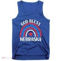 Nebraska Cool Gift I Love Nebraska Usa Gift Tank Top thumb 0