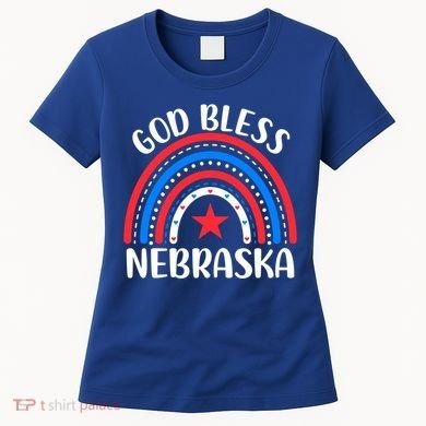 Nebraska Cool Gift I Love Nebraska Usa Gift Women's T-Shirt