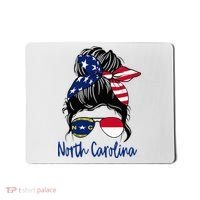 North Carolina Girl North Carolina Flag State Girlfriend Mousepad thumb 0