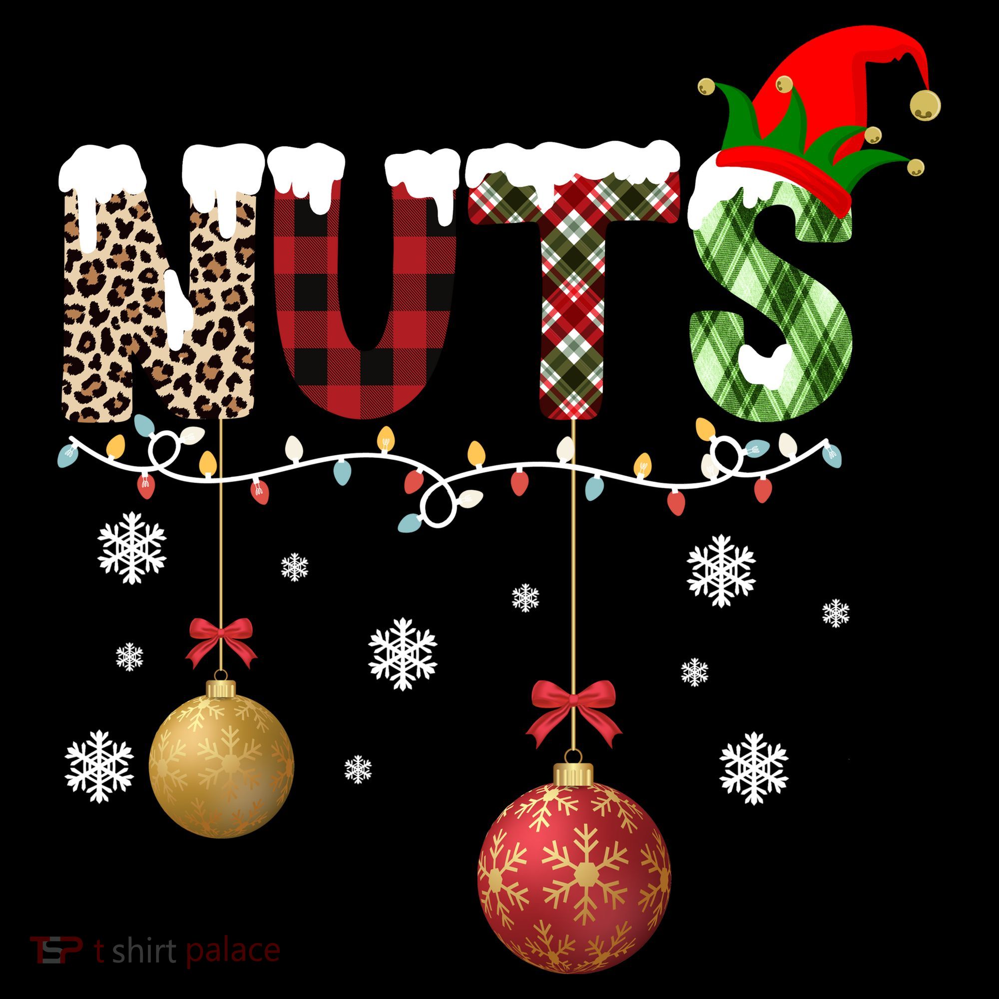 Nuts Christmas Holiday Festive Elf Coaster
