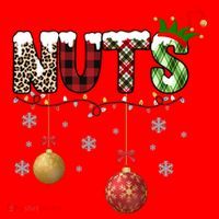 Nuts Christmas Holiday Festive Elf Santa Hat thumb 1