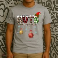Nuts Christmas Holiday Festive Elf T-Shirt thumb 3