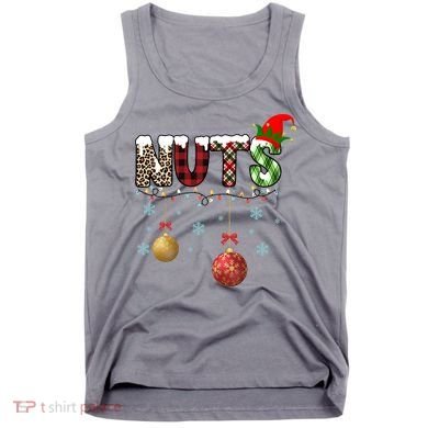 Nuts Christmas Holiday Festive Elf Tank Top