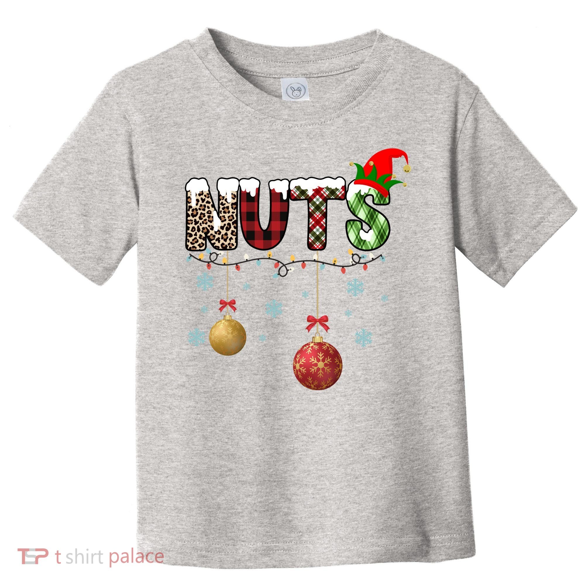 Nuts Christmas Holiday Festive Elf Toddler T-Shirt