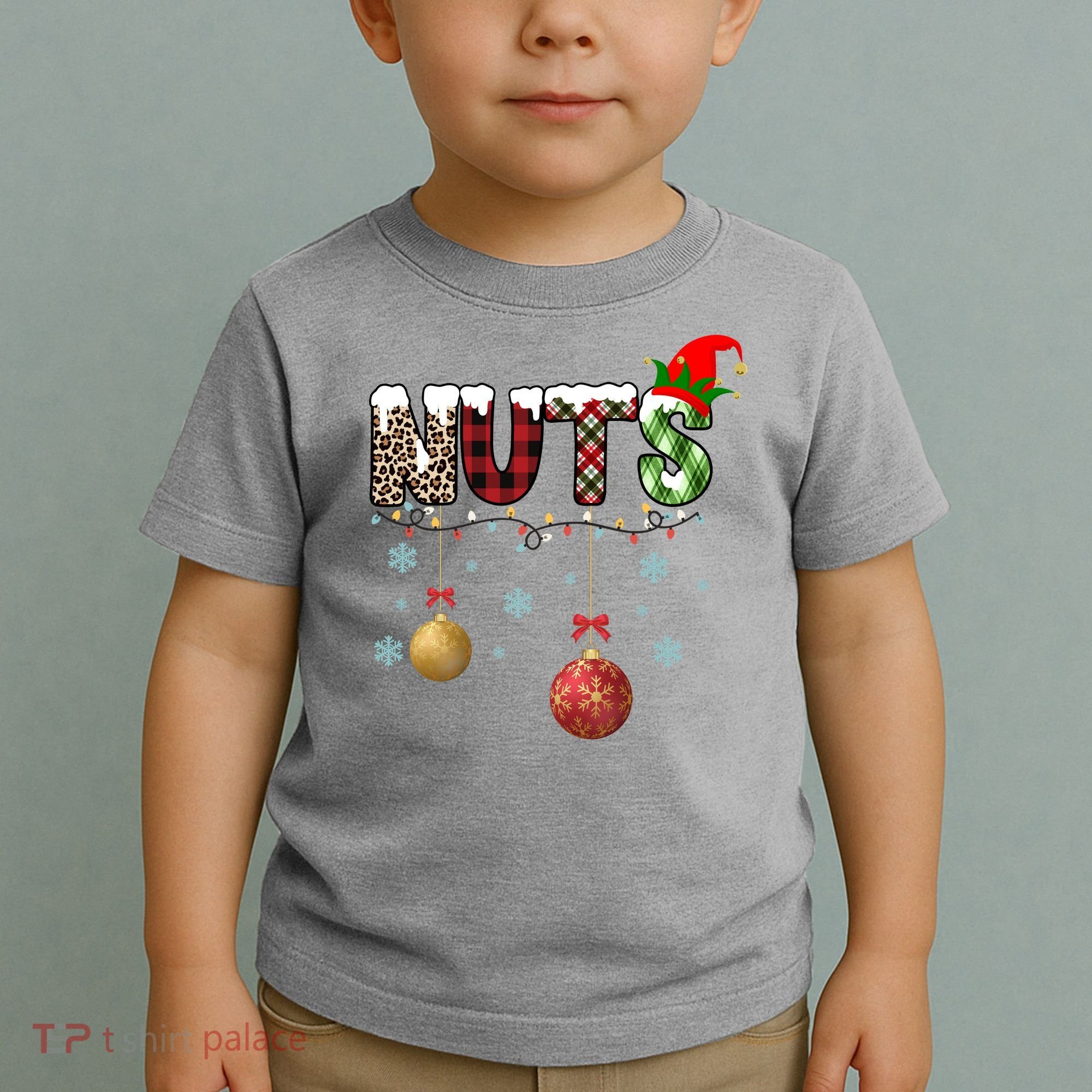 Nuts Christmas Holiday Festive Elf Toddler T-Shirt