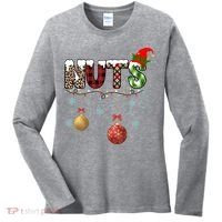 Nuts Christmas Holiday Festive Elf Women's Long Sleeve Shirt thumb 0