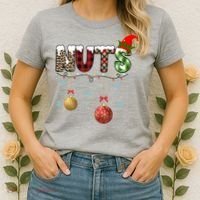 Nuts Christmas Holiday Festive Elf Women's T-Shirt thumb 2