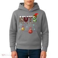 Nuts Christmas Holiday Festive Elf Kids Hoodie thumb 4
