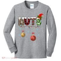 Nuts Christmas Holiday Festive Elf Kids Long Sleeve Shirt thumb 0