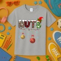 Nuts Christmas Holiday Festive Elf Kids T-Shirt thumb 3