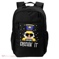 Nutcracker Crushin_ It Funny Christmas Nutcracker Xmas Backpack thumb 0