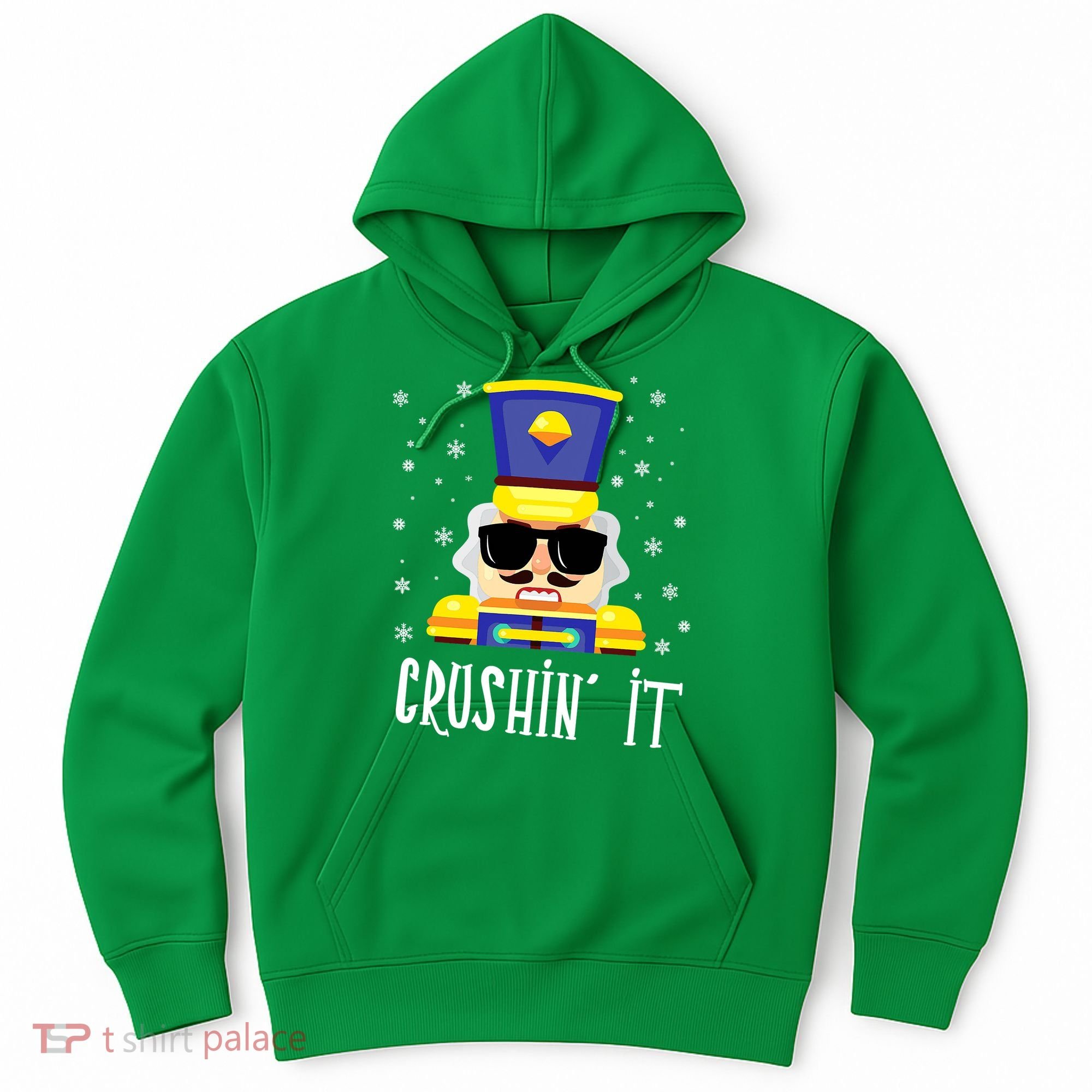 Nutcracker Crushin_ It Funny Christmas Nutcracker Xmas Hoodie