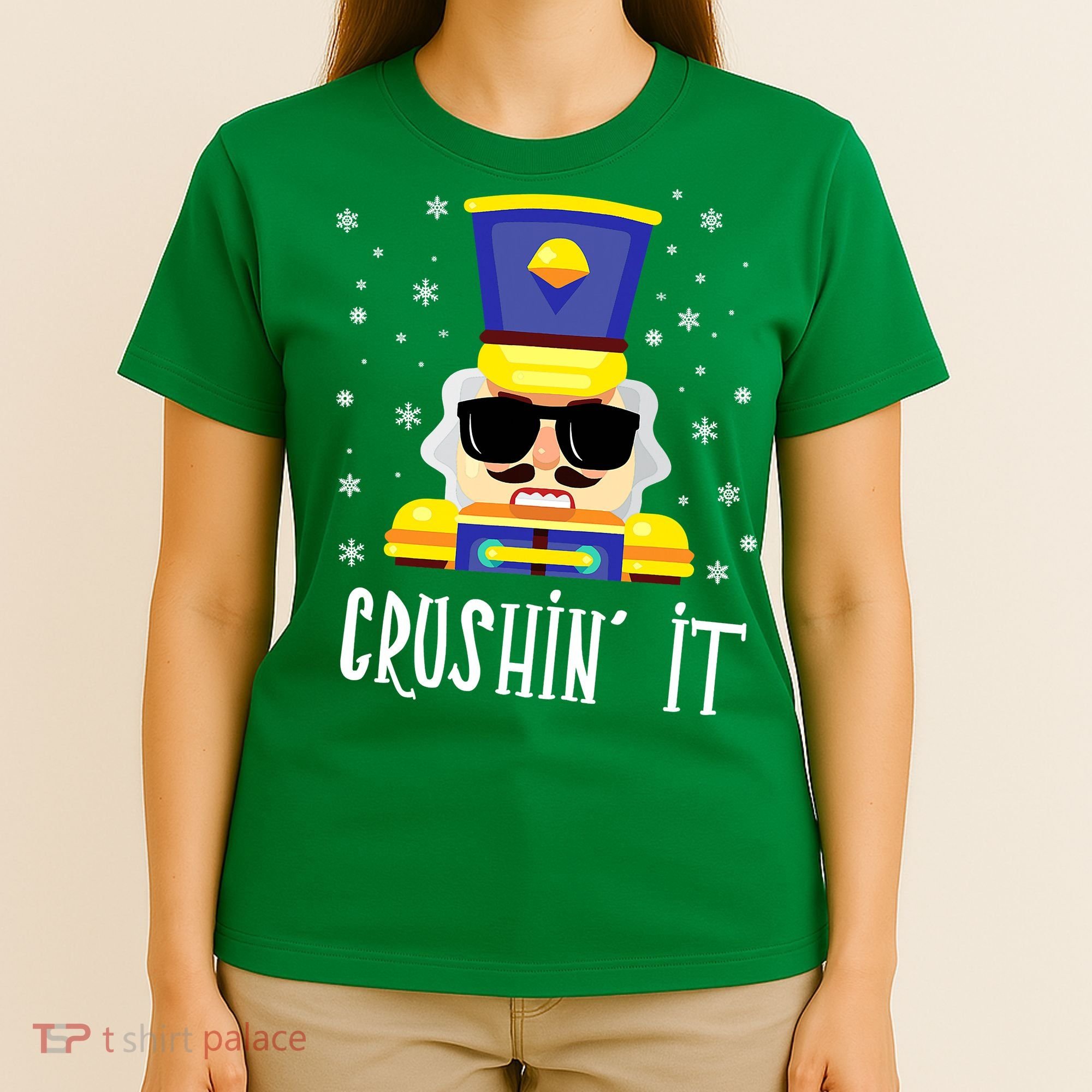 Nutcracker Crushin_ It Funny Christmas Nutcracker Xmas T-Shirt