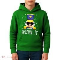 Nutcracker Crushin_ It Funny Christmas Nutcracker Xmas Kids Hoodie thumb 4