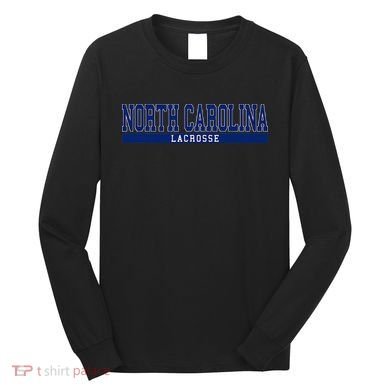 North Carolina Lacrosse Long Sleeve Shirt
