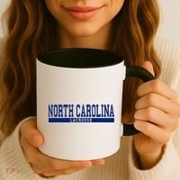 North Carolina Lacrosse Coffee Mug thumb 3