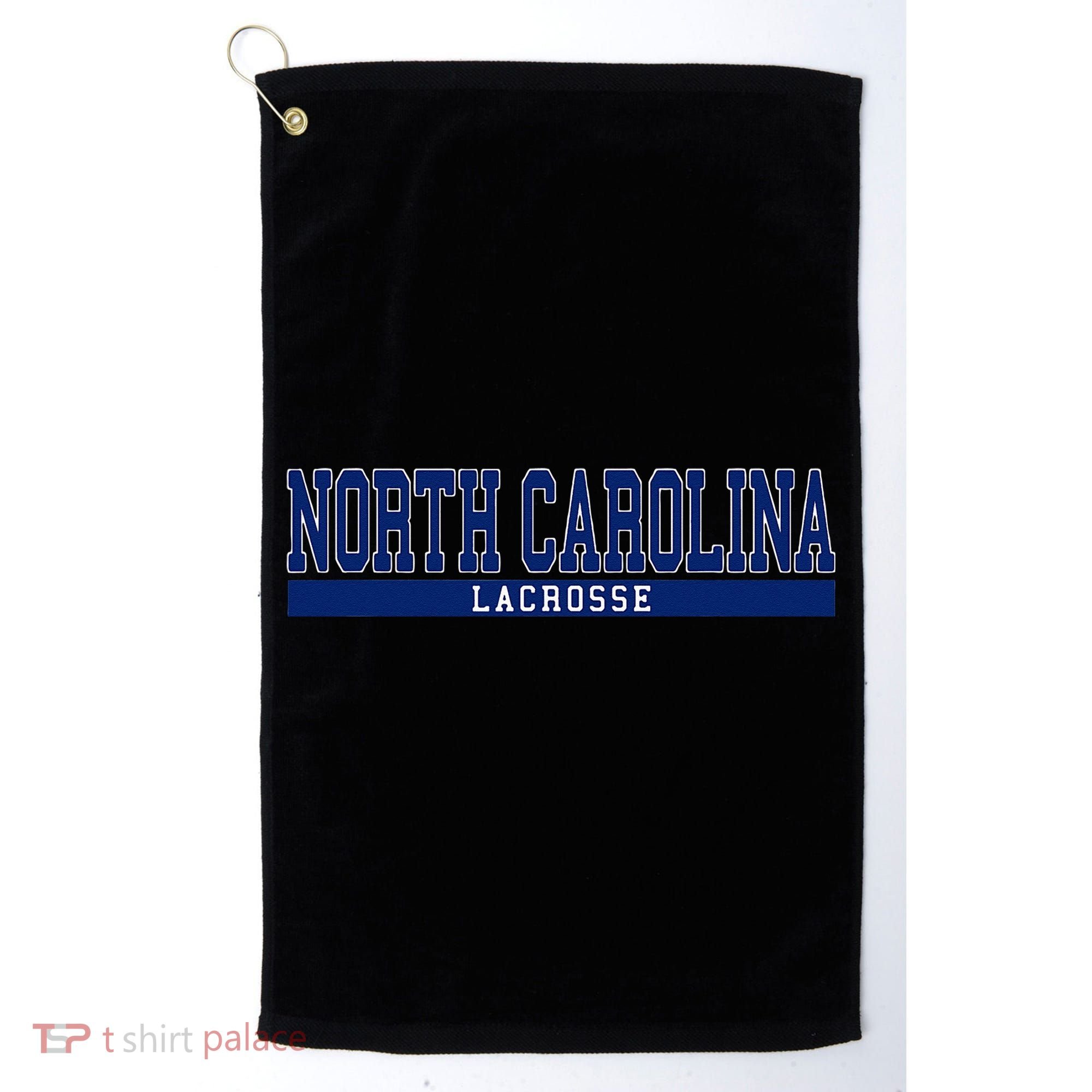 North Carolina Lacrosse Golf Towel