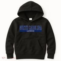 North Carolina Lacrosse Kids Hoodie thumb 0
