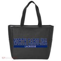North Carolina Lacrosse Tote Bag thumb 0