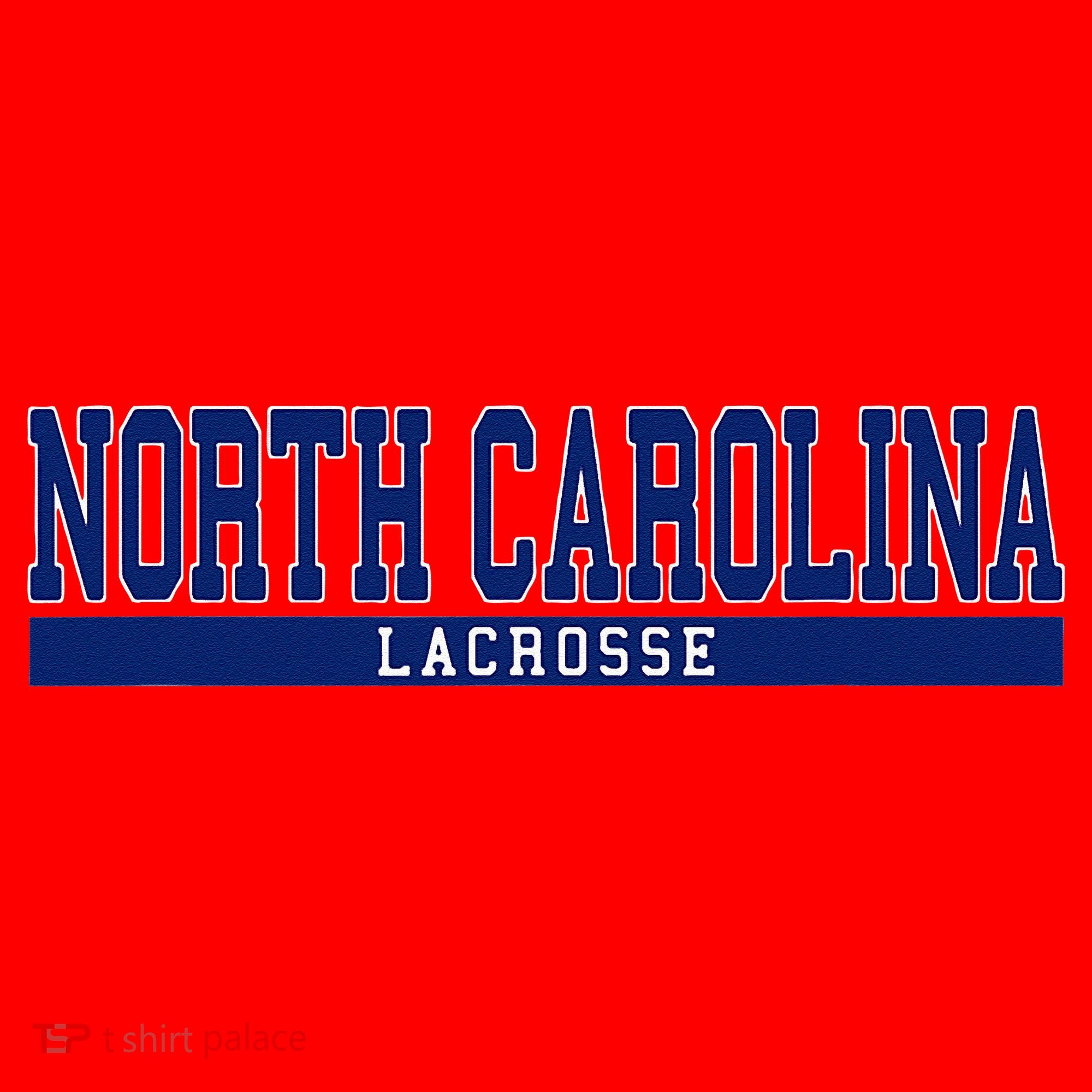 North Carolina Lacrosse Santa Hat